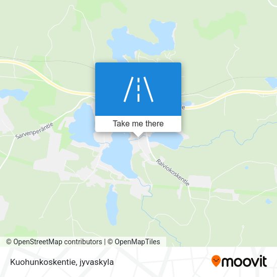 Kuohunkoskentie map