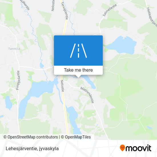 Lehesjärventie map