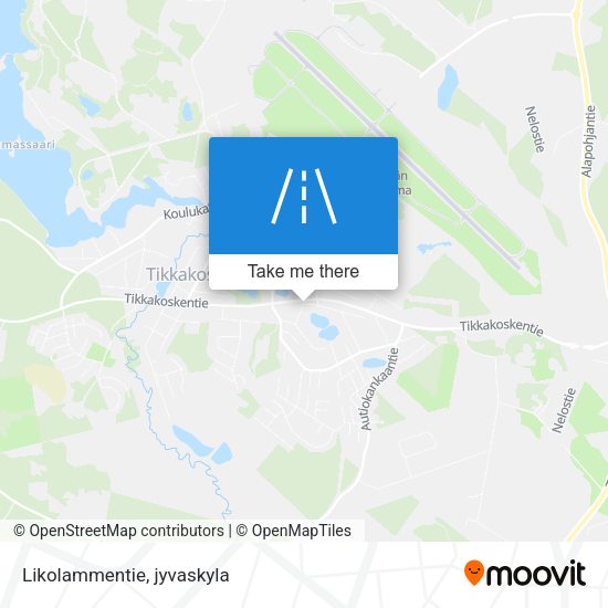 Likolammentie map