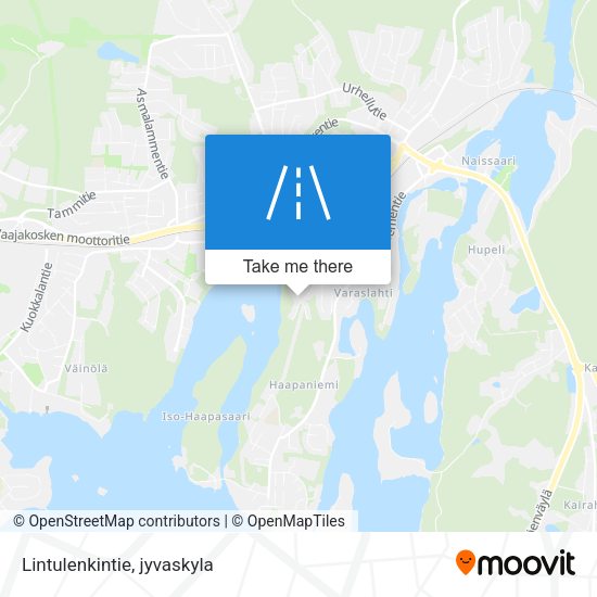 Lintulenkintie map