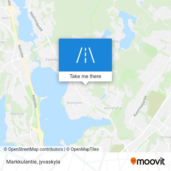 Markkulantie map