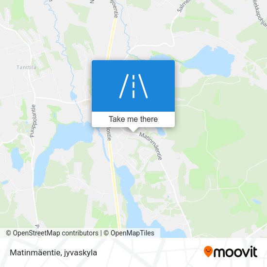 Matinmäentie map