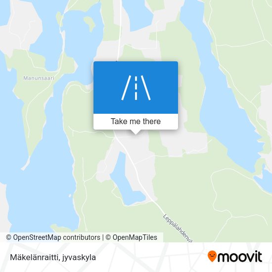 Mäkelänraitti map