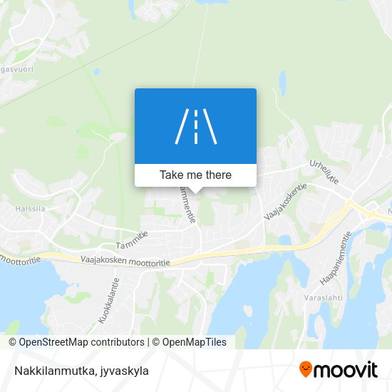 Nakkilanmutka map
