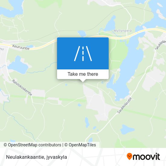 Neulakankaantie map
