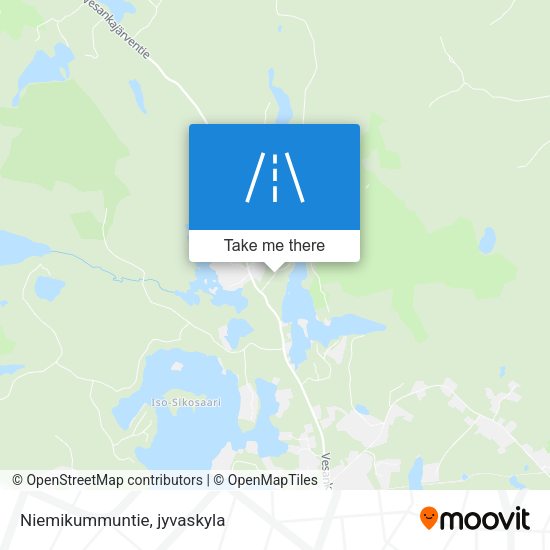 Niemikummuntie map