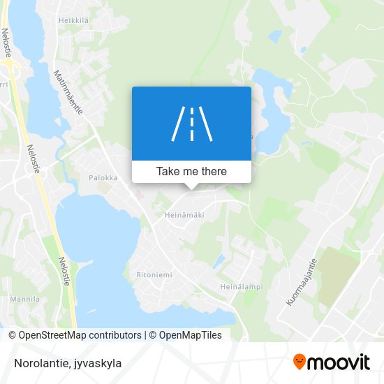 Norolantie map