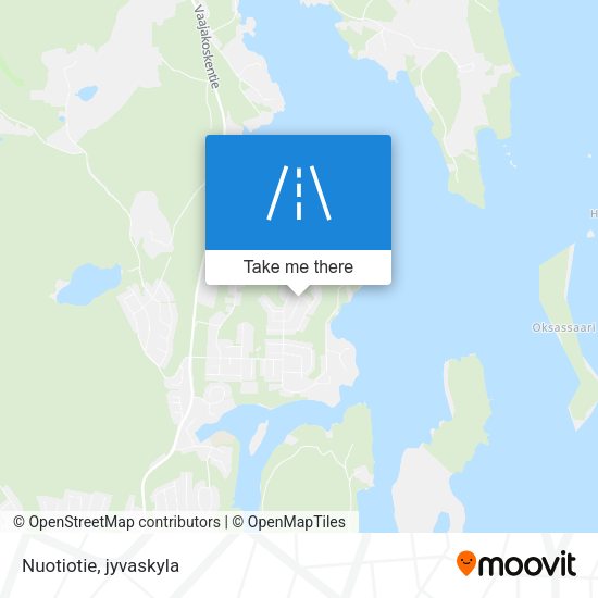 Nuotiotie map
