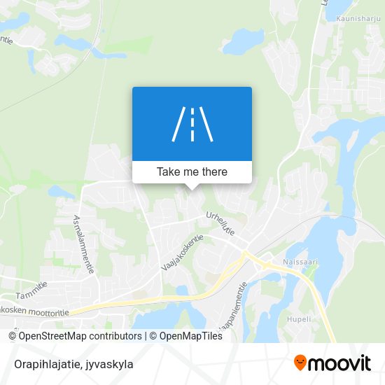 Orapihlajatie map