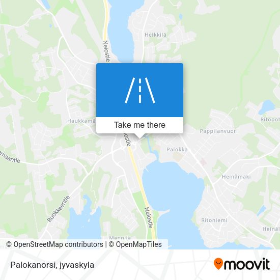Palokanorsi map