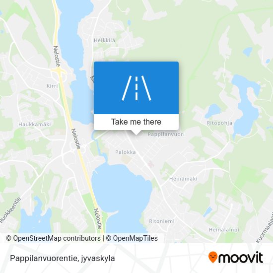 Pappilanvuorentie map