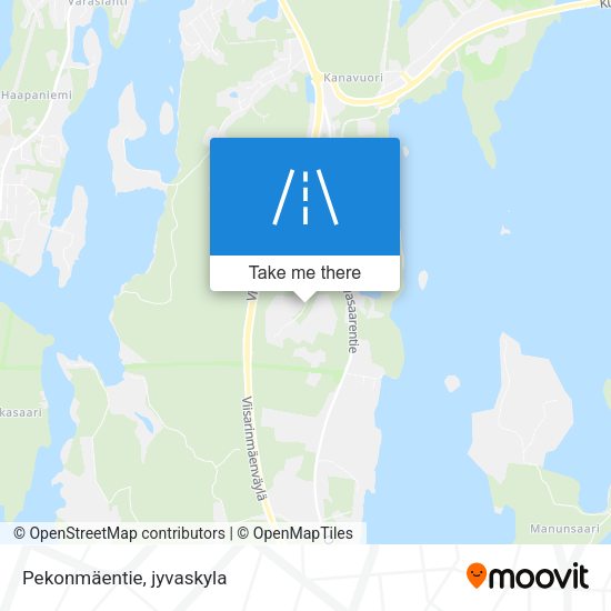 Pekonmäentie map