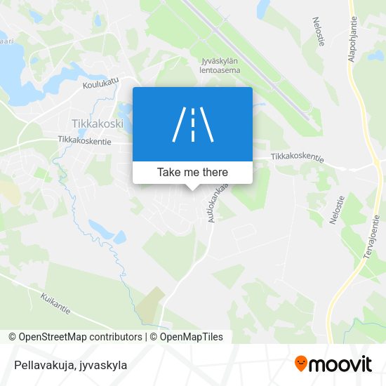 Pellavakuja map
