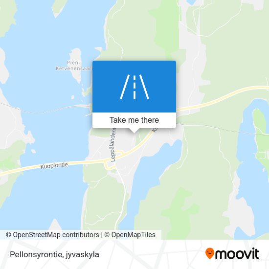 Pellonsyrontie map