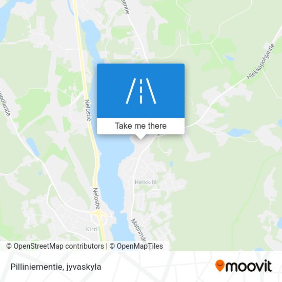 Pilliniementie map