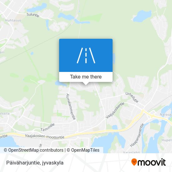 Päiväharjuntie map