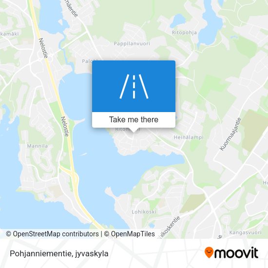 Pohjanniementie map