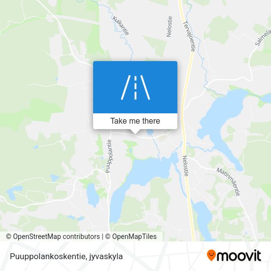 Puuppolankoskentie map