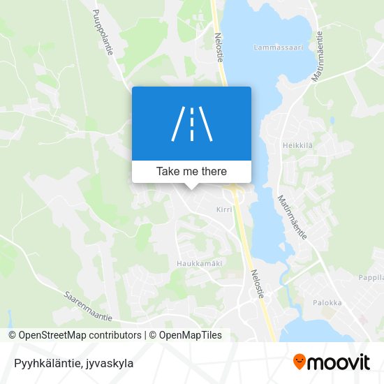 Pyyhkäläntie map