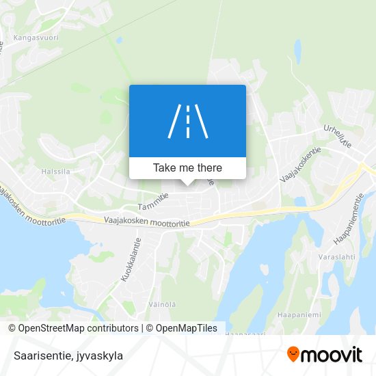 Saarisentie map