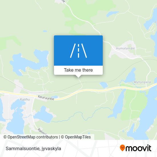 Sammalsuontie map