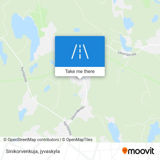 Sinikorvenkuja map