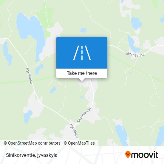 Sinikorventie map