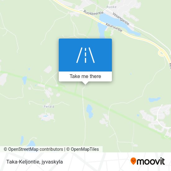 Taka-Keljontie map