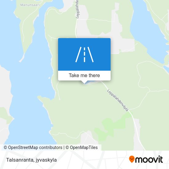 Talsanranta map