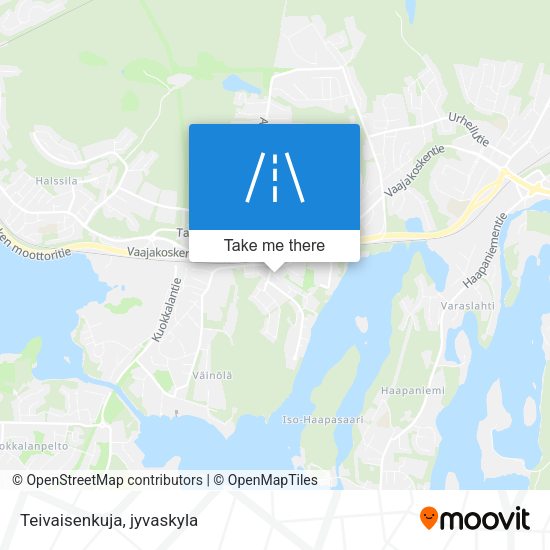 Teivaisenkuja map