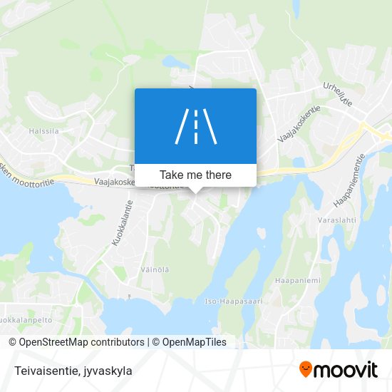 Teivaisentie map