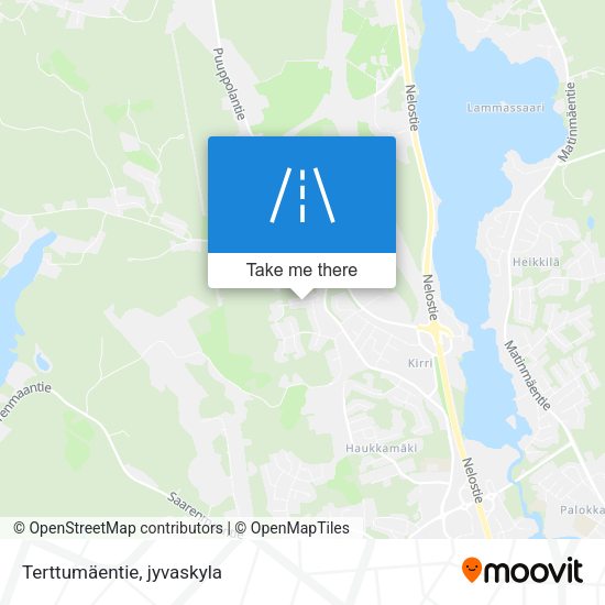 Terttumäentie map