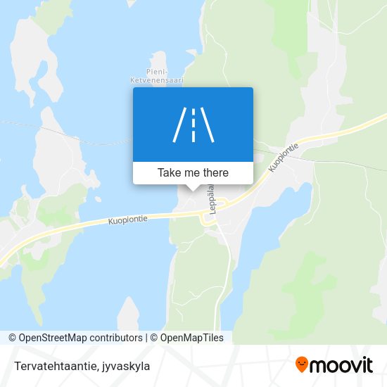 Tervatehtaantie map