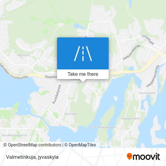 Valmetinkuja map