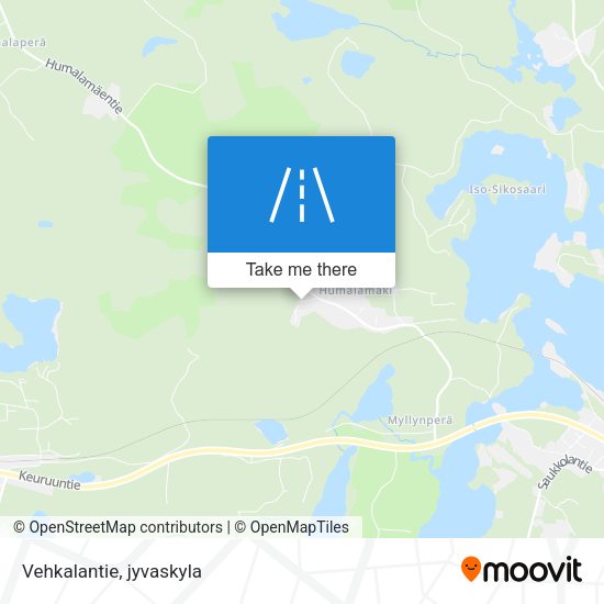 Vehkalantie map