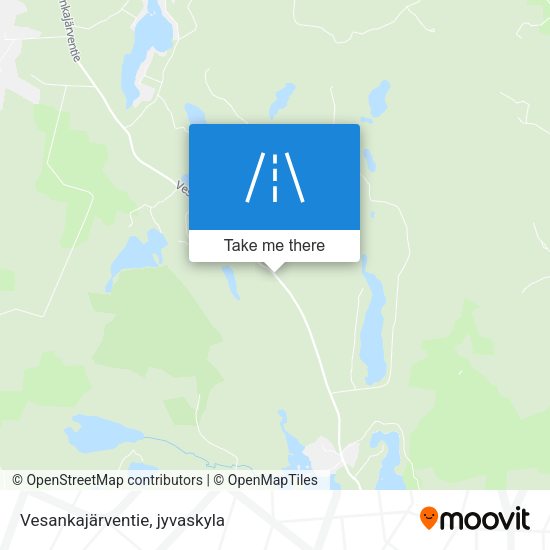 Vesankajärventie map