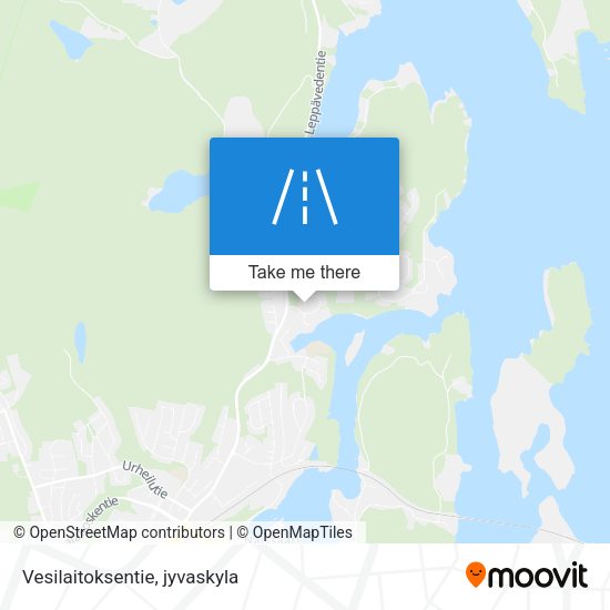 Vesilaitoksentie map