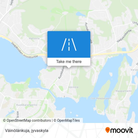 Väinölänkuja map