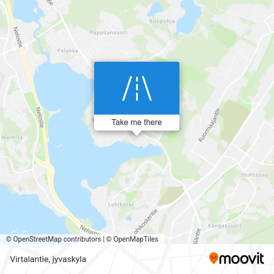 Virtalantie map