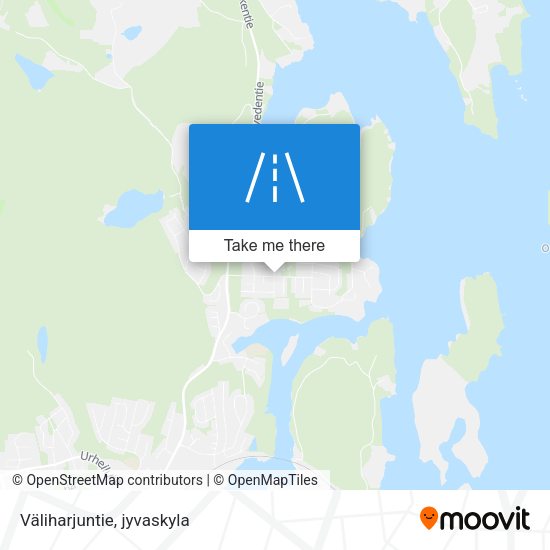 Väliharjuntie map