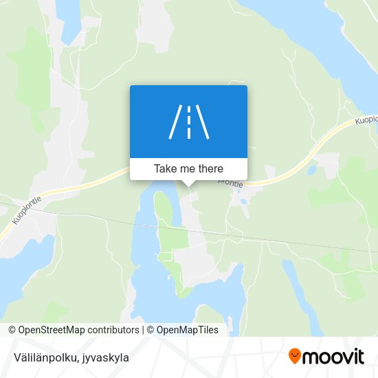 Välilänpolku map