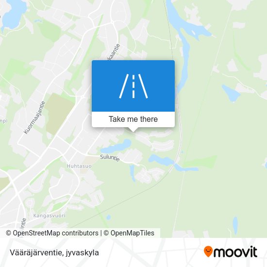 Vääräjärventie map