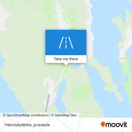 Hänniskyläntie map