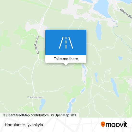 Hattulantie map