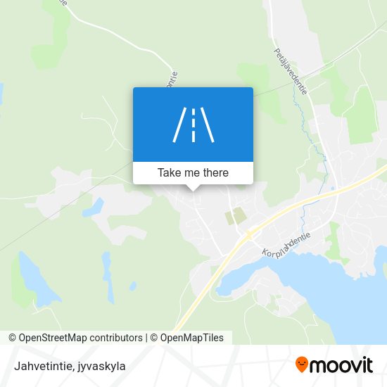 Jahvetintie map