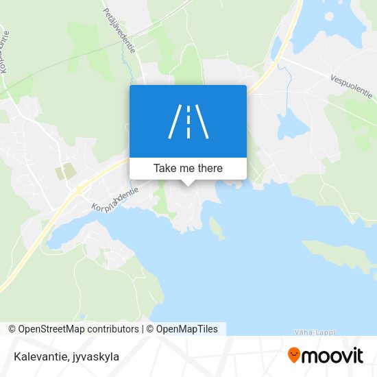 Kalevantie map
