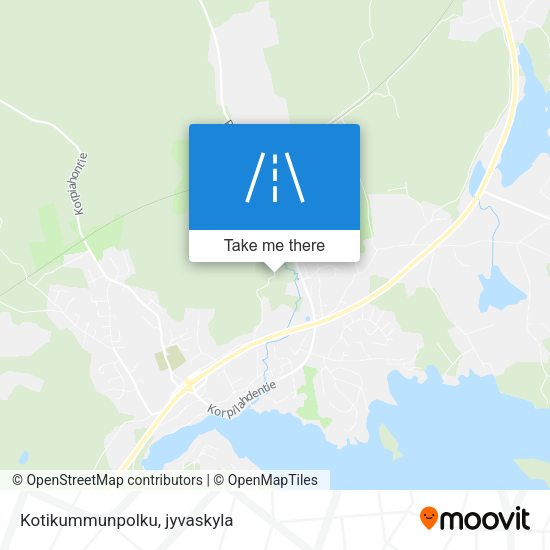 Kotikummunpolku map