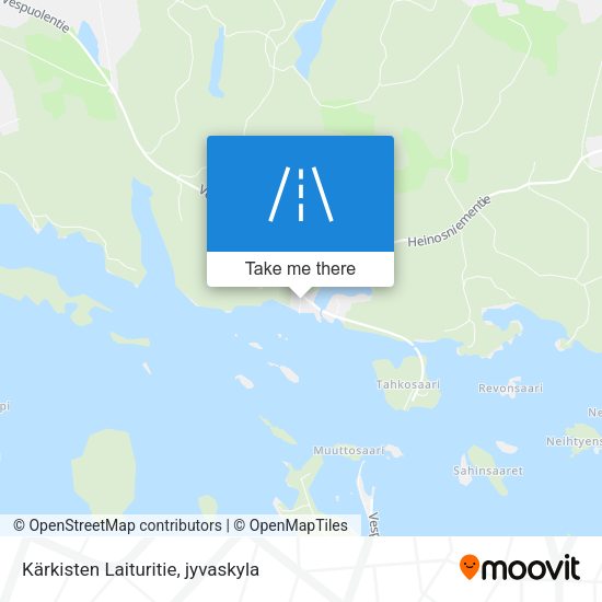Kärkisten Laituritie map