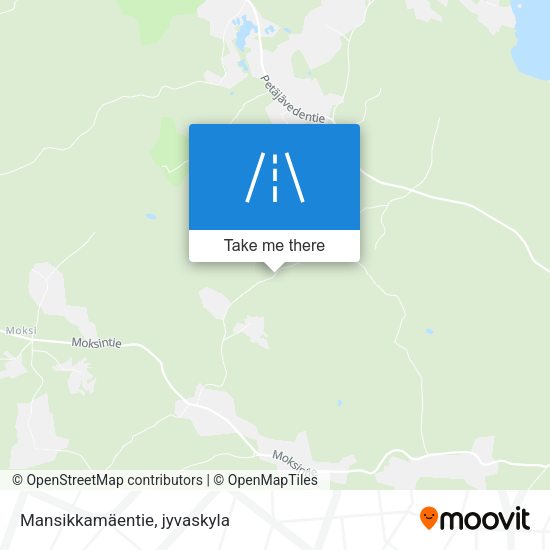 Mansikkamäentie map