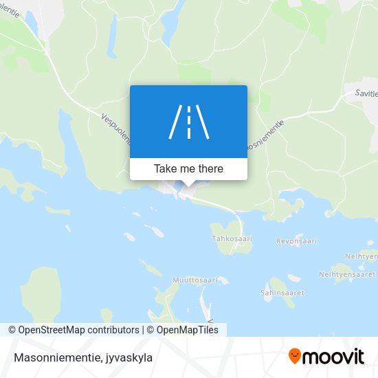 Masonniementie map